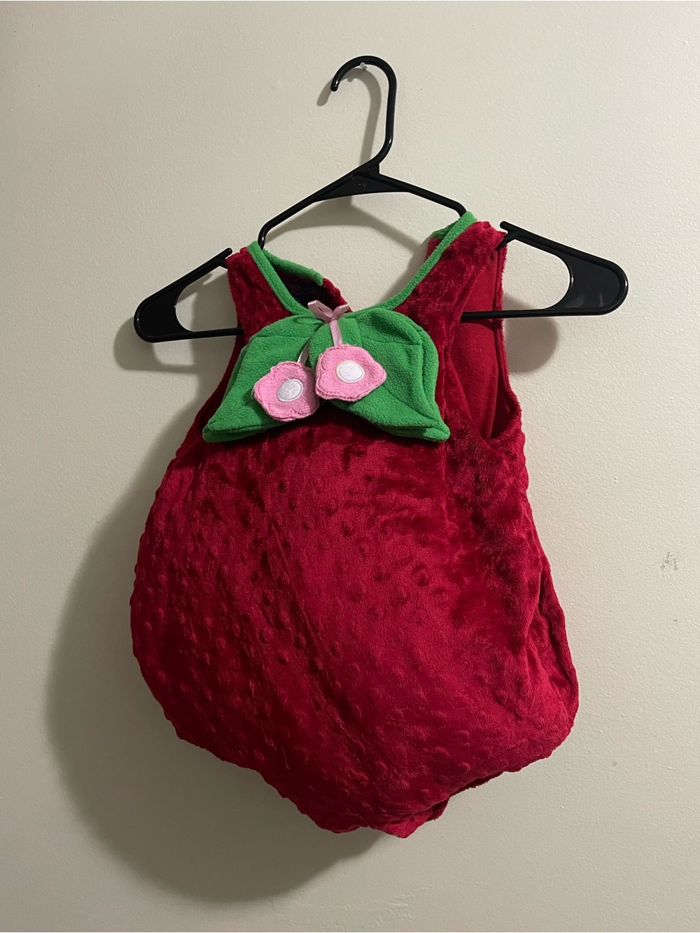 Baby / Toddler Plush Strawberry Halloween Costume 18-24 Months